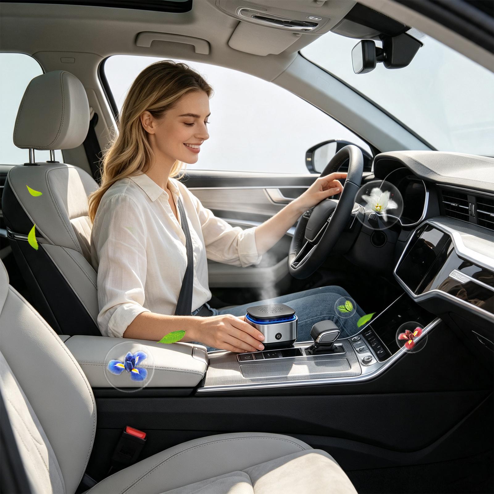 車用アロマディフューザー、車用エアコン吹き出し口に取り付ける - Perfume Fragrance Families のレビューと価格