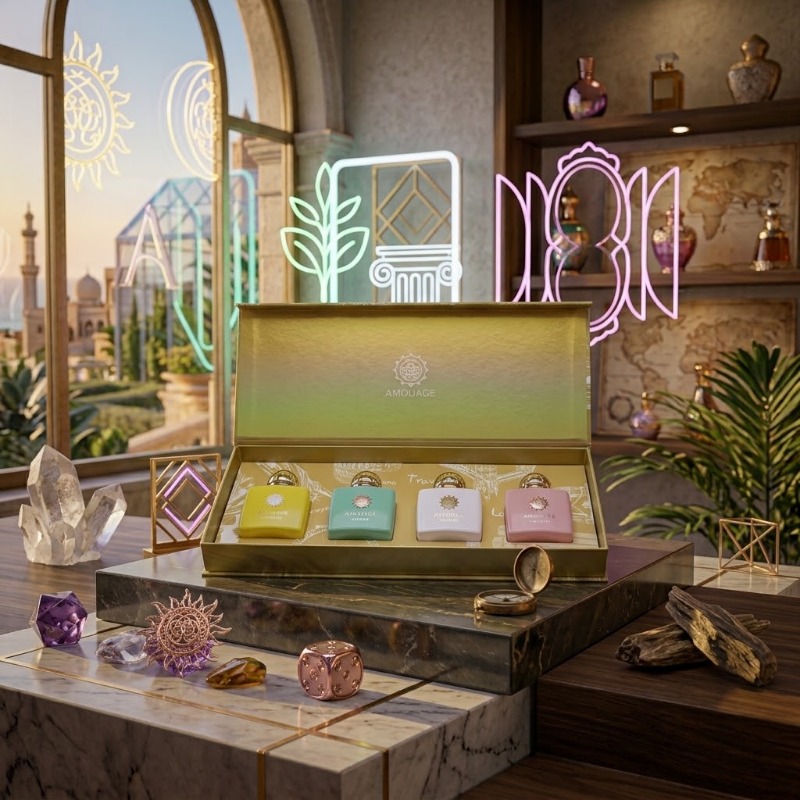 アムアージュ 30ML X4 パフュームギフトセット ユニセ - The Collection Perfume Fragrance のレビューと価格